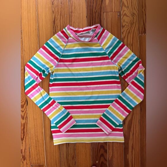 Mini Boden Rainbow Rashguard - Picture 1 of 3